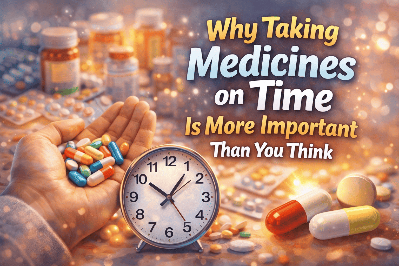 Why Taking Medicines on Time Is More Important Than You Think