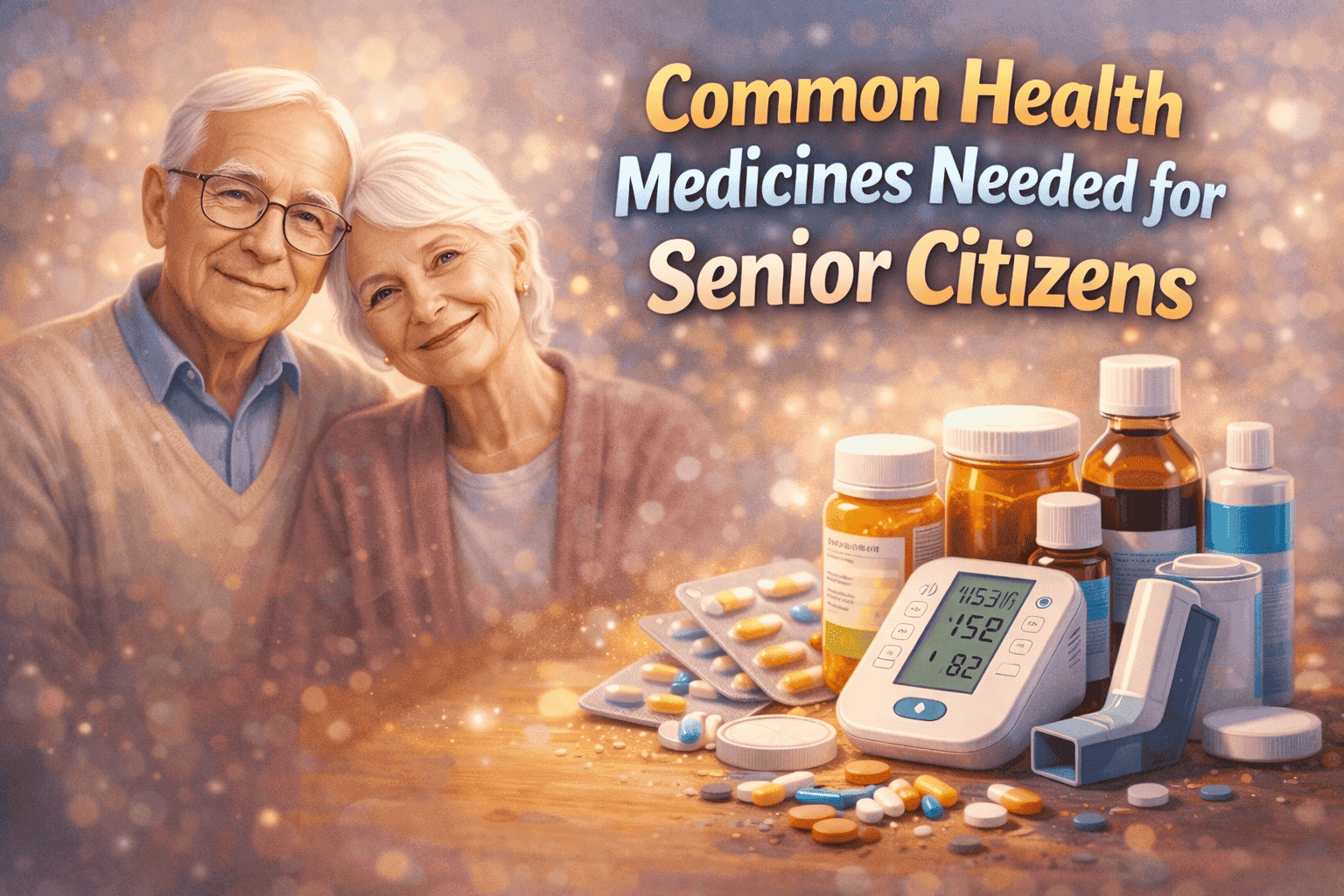 Common Health Medicines Needed for Senior Citizens