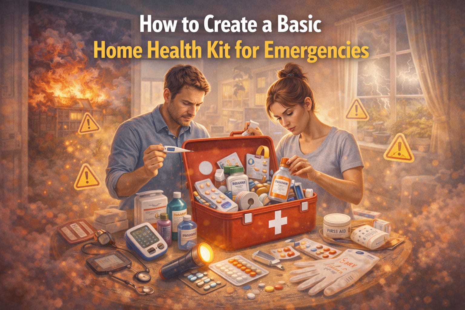 How to Create a Basic Home Health Kit for Emergencies