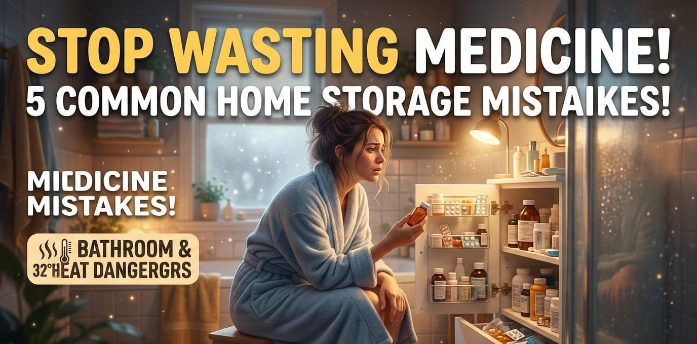 Common Medicine Storage Mistakes People Make at Home