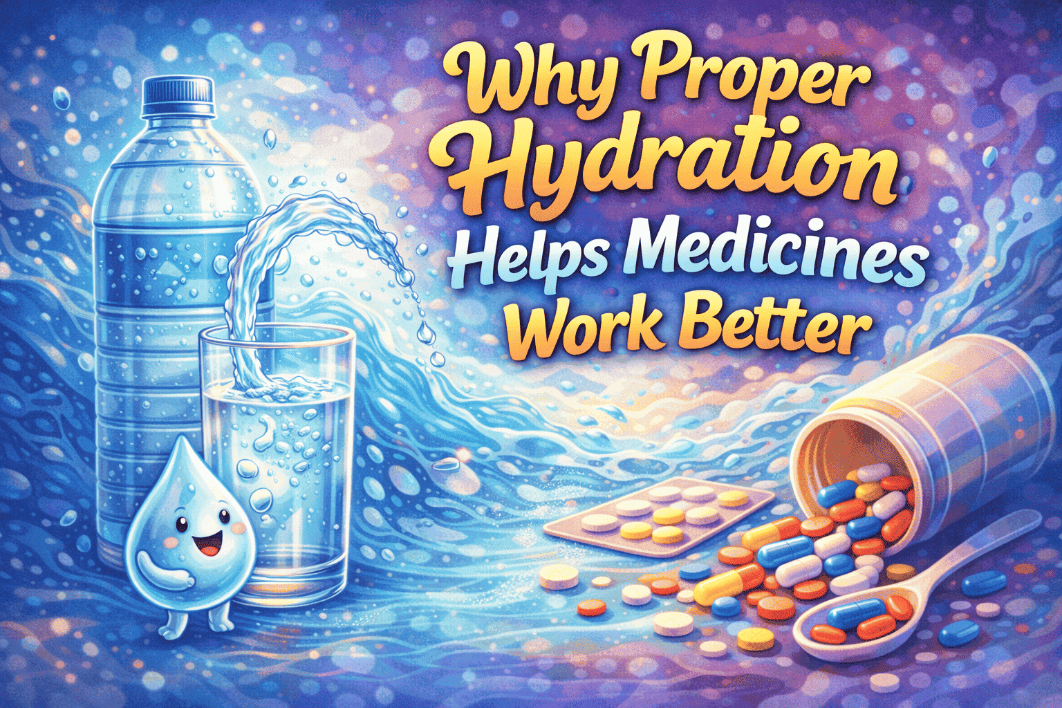 Why Proper Hydration Helps Medicines Work Better