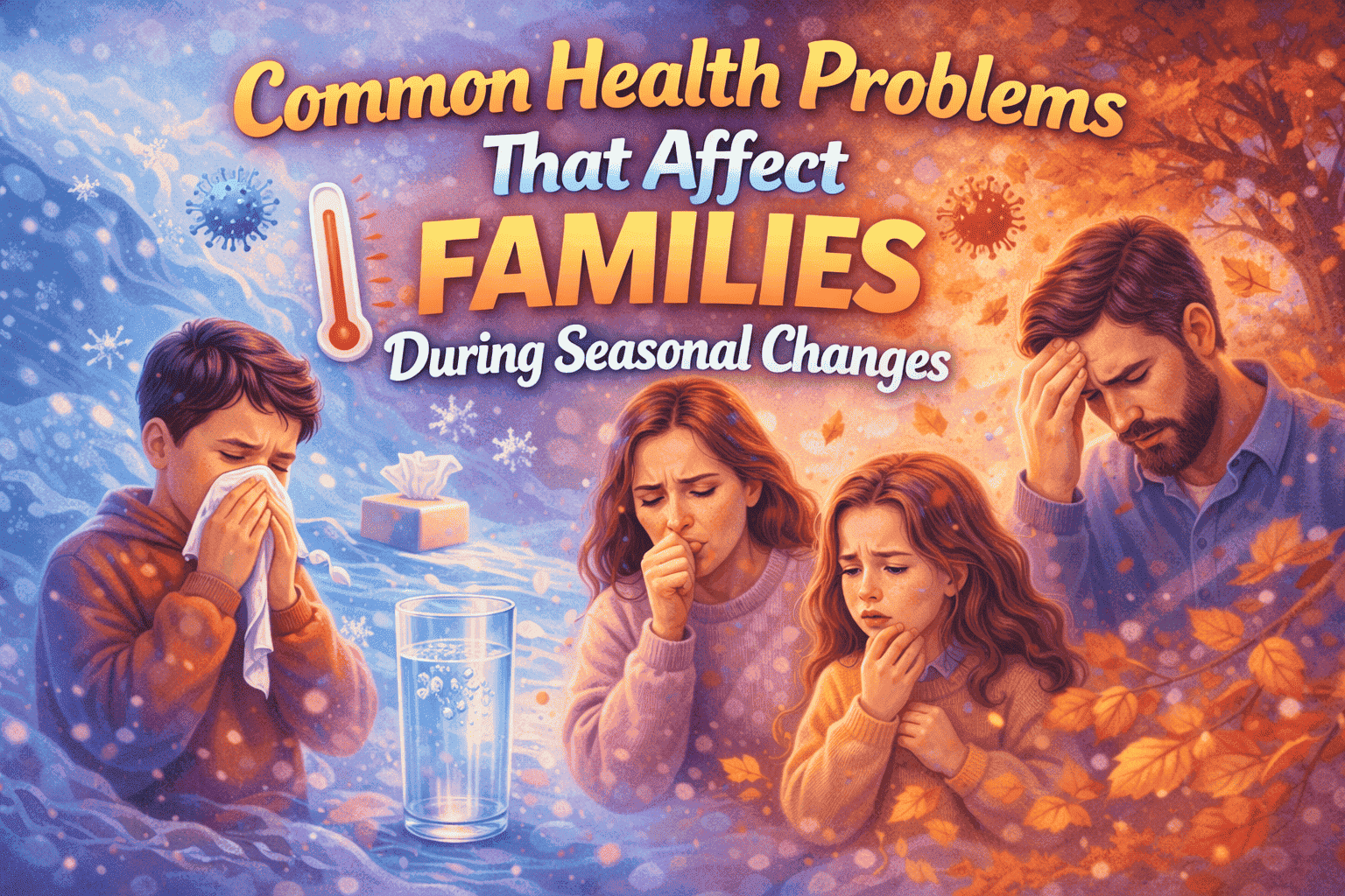 Common Health Problems That Affect Families During Seasonal Changes